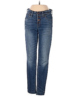 Madewell 9" High-Rise Skinny Jeans: Button-Through Edition (view 1)
