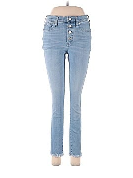 Madewell 9" High-Rise Skinny Crop Jeans: Button-Front Edition (view 1)