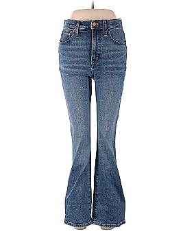 Madewell Cali Demi-Boot Jeans in Glenside Wash (view 1)