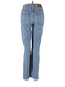 Madewell Tall Classic Straight Jeans in Meadowland Wash (view 2)