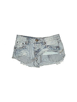 ONE X ONETEASPOON Denim Shorts (view 1)