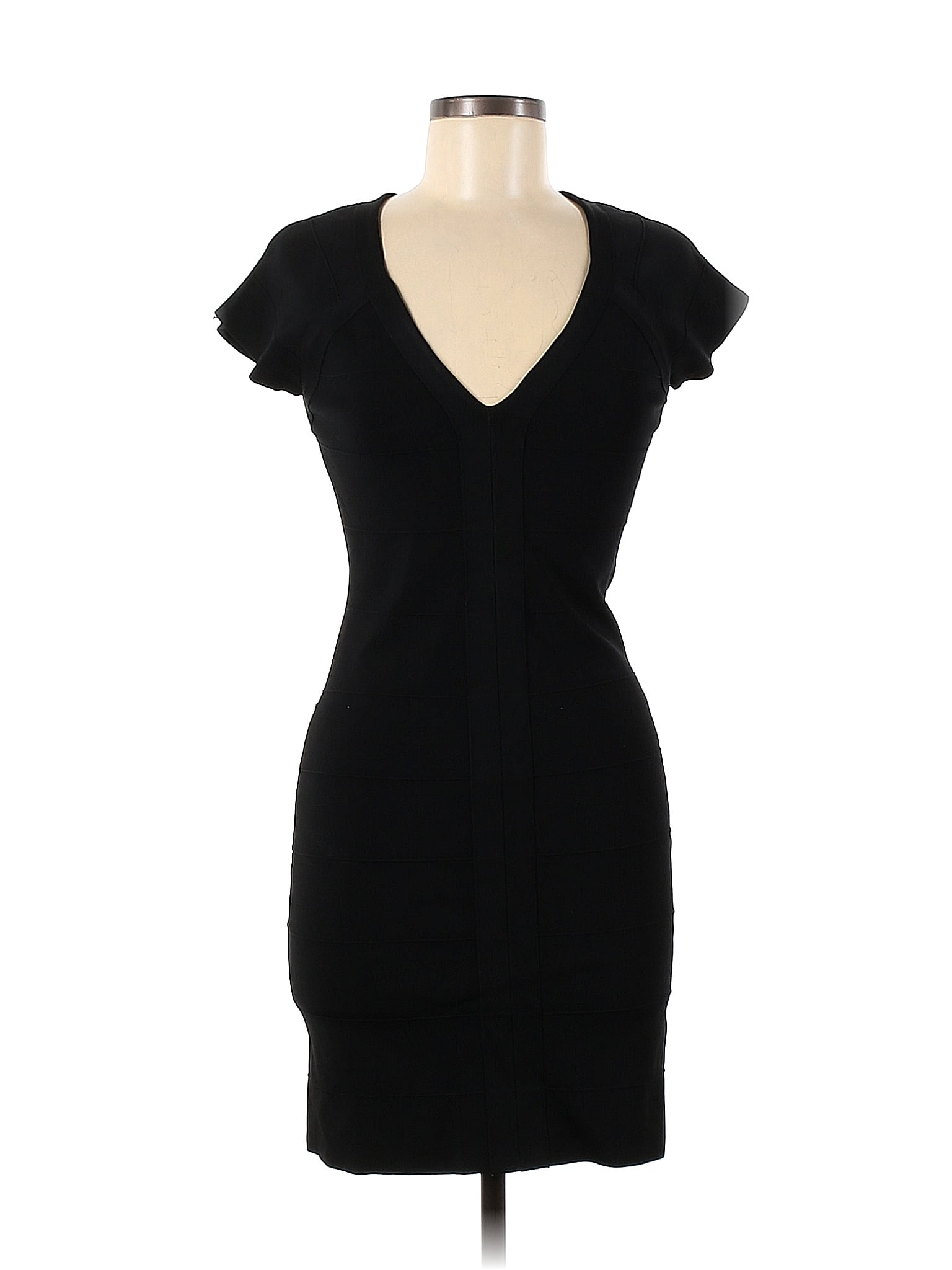 Express Design Studio Solid Black Casual Dress Size M - 76% off | thredUP
