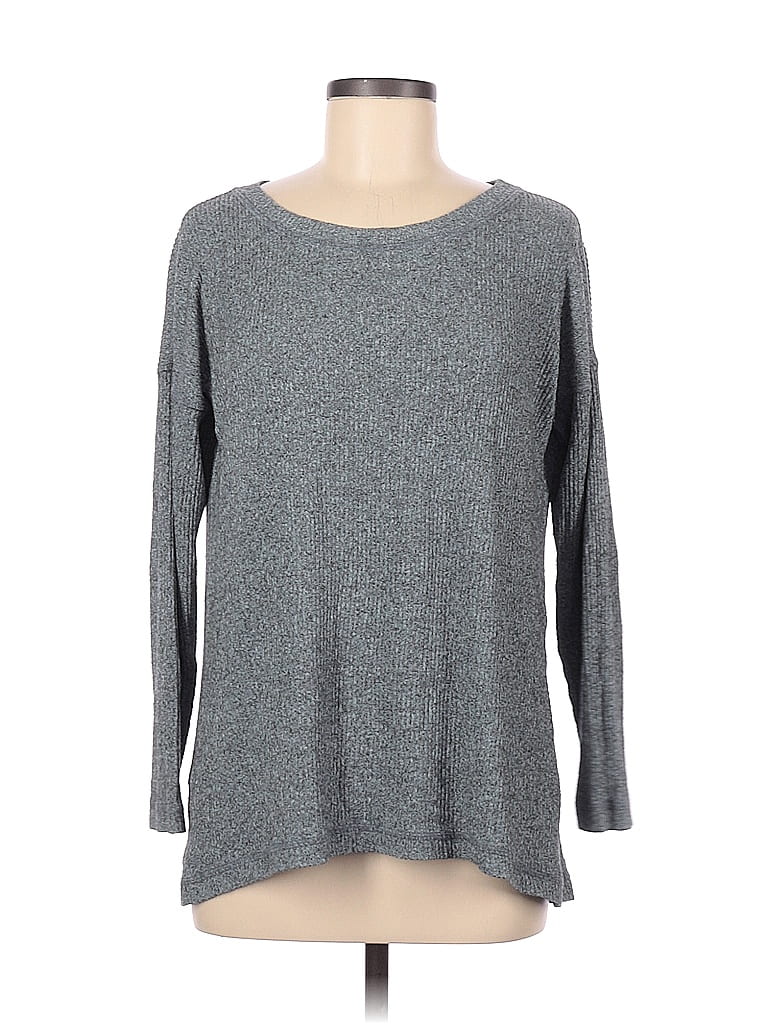 Soft Surroundings Color Block Gray Pullover Sweater Size M - 71% off ...