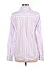 Amazon Essentials 100% Cotton Stripes Purple Long Sleeve Button-Down Shirt Size M - photo 2
