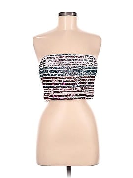 Sequin Hearts Tube Top (view 1)
