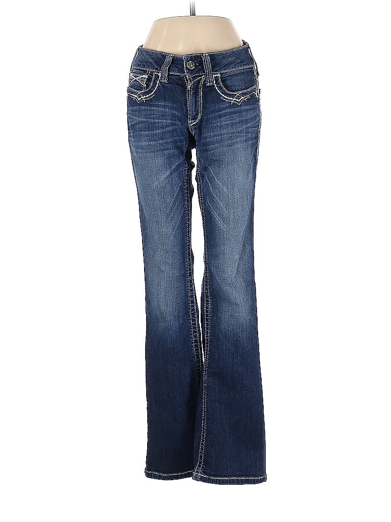 Ariat Solid Blue Jeans 26 Waist - photo 1