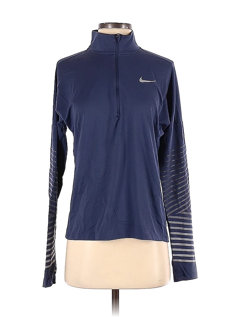 Nike Blue Track Jacket Size S - photo 1
