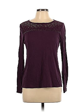 Ann Taylor LOFT Long Sleeve T-Shirt (view 1)
