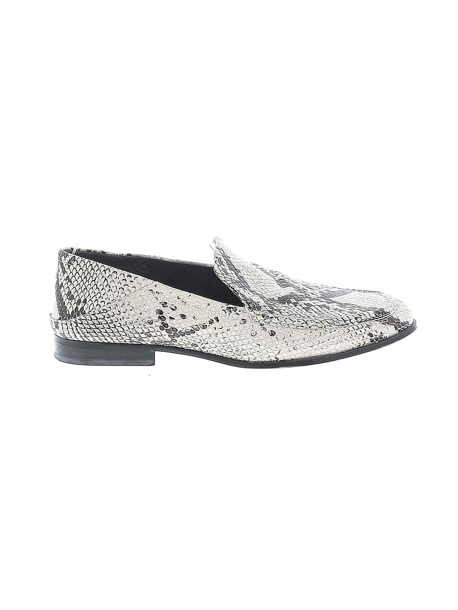 Vince Camuto Snake Print White Flats Size 8 - 69% off | thredUP