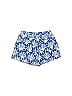 Mini Boden Floral Motif Damask Batik Tropical Blue Shorts Size 6 - photo 2