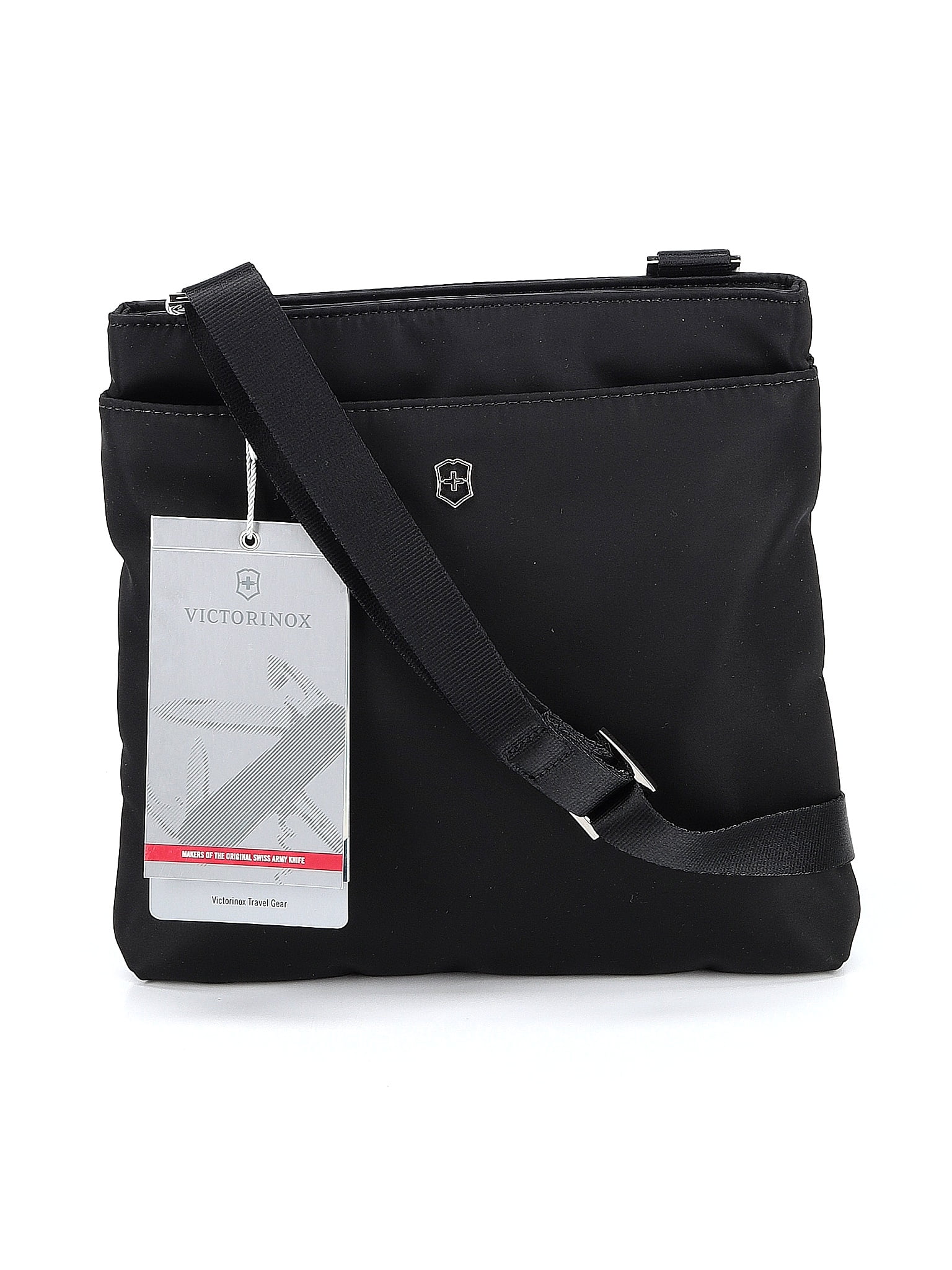 Victorinox Graphic Solid Black Crossbody Bag One Size 75 off thredUP