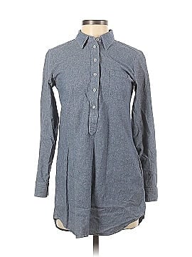 American Apparel Long Sleeve Button-Down Shirt (view 1)