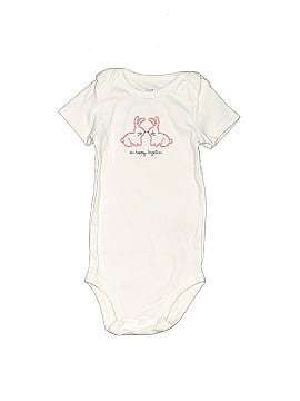 Just One Year by Carter's Short Sleeve Onesie (view 1)