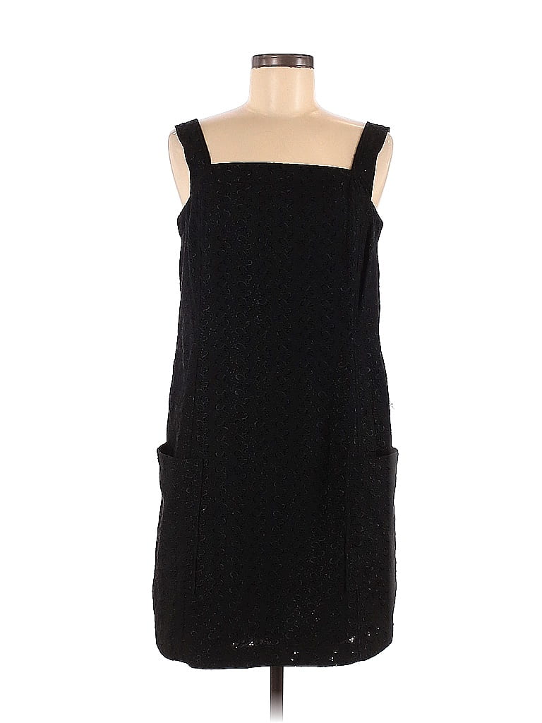DKNY Solid Black Casual Dress Size 14 - 84% off | thredUP
