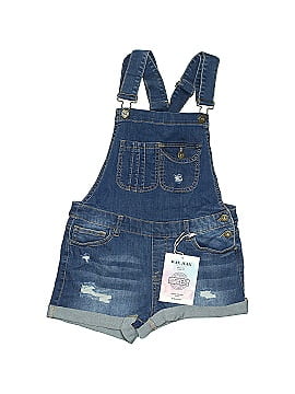 Wax Jean Overall Shorts (view 1)