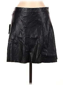 Cynthia Rowley TJX Faux Leather Skirt (view 1)
