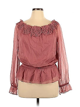Victor Costa Long Sleeve Blouse (view 1)
