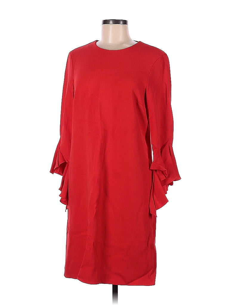 Robe En Soie 100% Worth New York - Taille 6 (US) - Rayures - Occasion Très Bon État