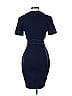 Alexia Admor Solid Navy Blue Casual Dress Size 2 - photo 2