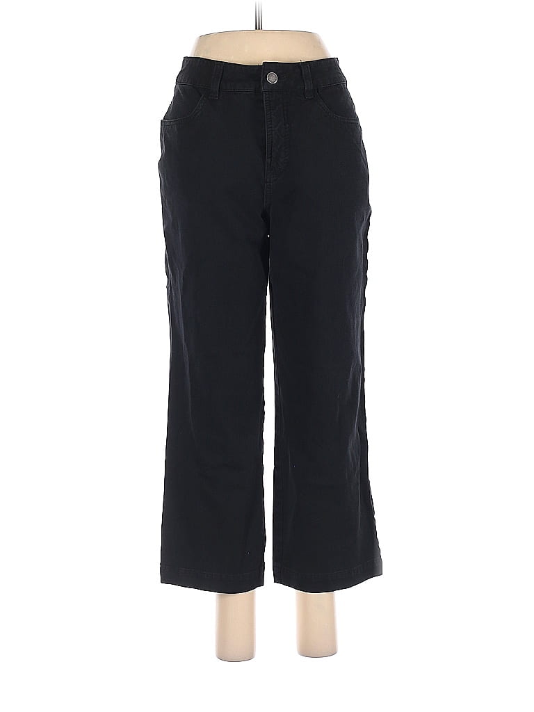 Universal Standard Solid Black Casual Pants Size 6 - 67% off | thredUP