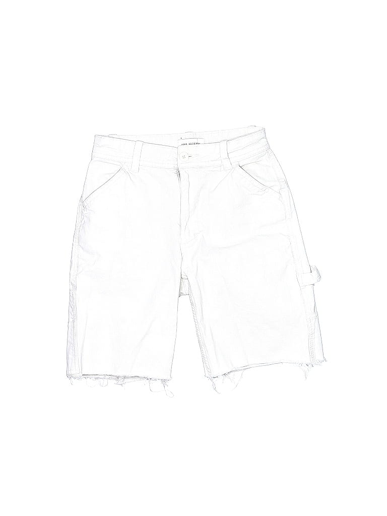 Free Assembly White Cargo Shorts Size 0 58 off ThredUp