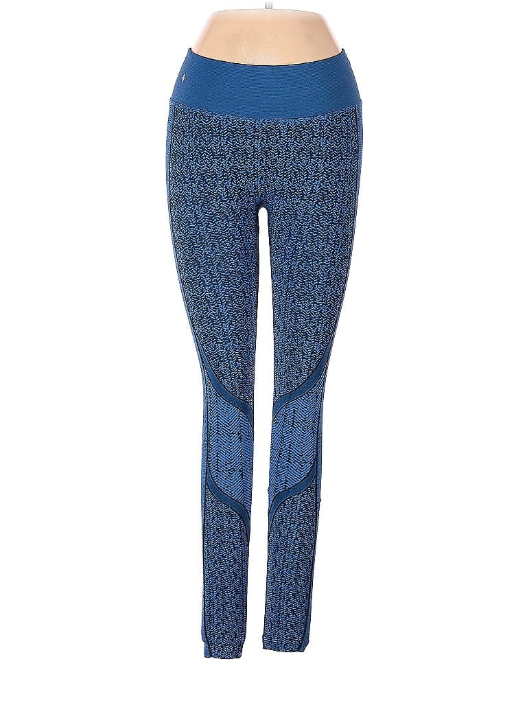 Pre-owned Nux Yoga Pants In Blue