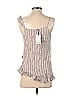 Ro & De 100% Rayon Gray Tan Sleeveless Top Size S - photo 2