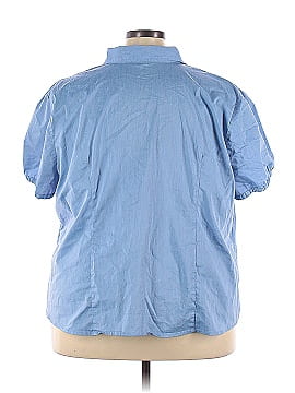 Fashion Bug Short Sleeve Button-Down Shirt (view 2)