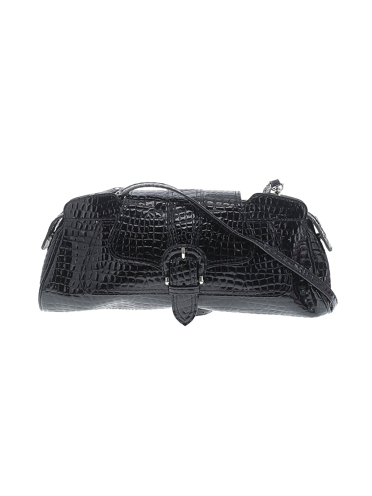 MAXX New York 100% Pvc Solid Black Crossbody Bag One Size - 84% off ...