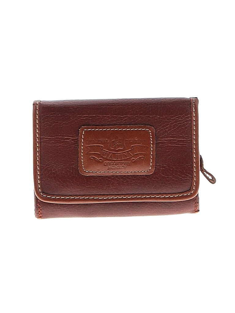 Assorted Brands 100 Leather Brown Leather Wallet One Size 58 off
