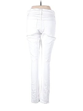 Madewell 11" High-Rise Skinny Jeans in Pure White (view 2)