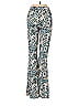 Nasty Gal Inc. Paisley Floral Blue Green Casual Pants Size 4 - photo 2