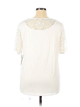 Pink Clover Short Sleeve Top (view 2)