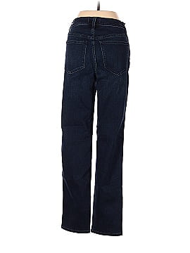 Madewell High-Rise Slim Straight Jeans in Larchley Wash: TENCEL&trade; Denim Edition (view 2)