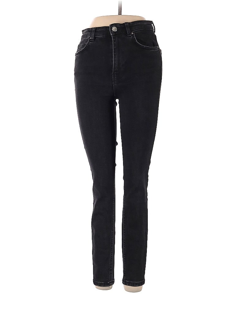 Pre-owned Zara Trf Jeggings In Black