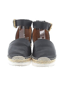 See By Chloé Leather Glyn Ankle-Strap Espadrilles (view 2)