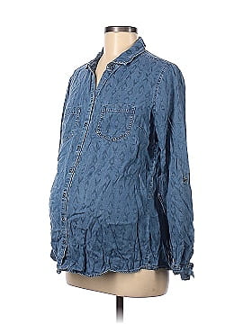 Wendy Bellissimo Long Sleeve Button-Down Shirt (view 1)