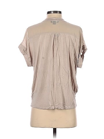 a.n.a. A New Approach Short Sleeve Blouse (view 2)