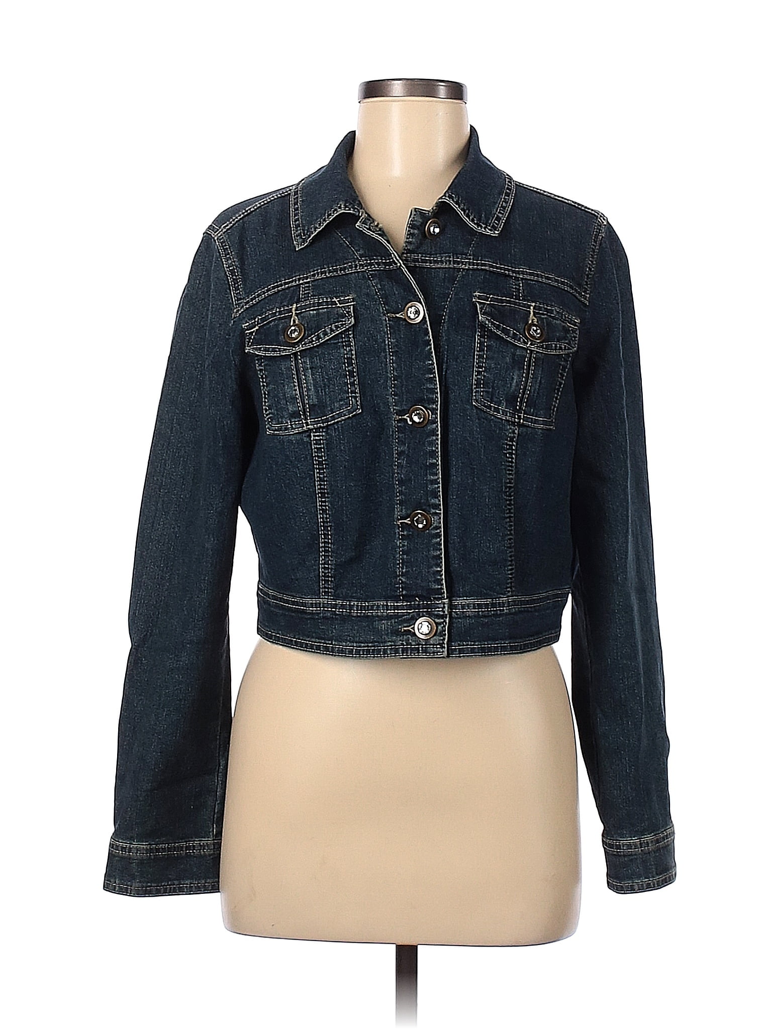 Cato Blue Denim Jacket Size M - 50% off | thredUP