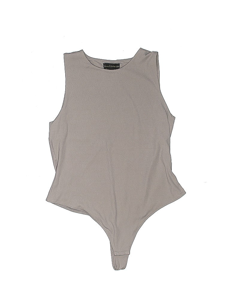 House of Harlow 1960 Gray Bodysuit Size L - photo 1