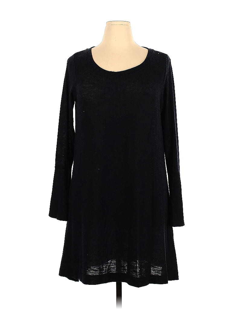 a.n.a. A New Approach Black Casual Dress Size XL - photo 1