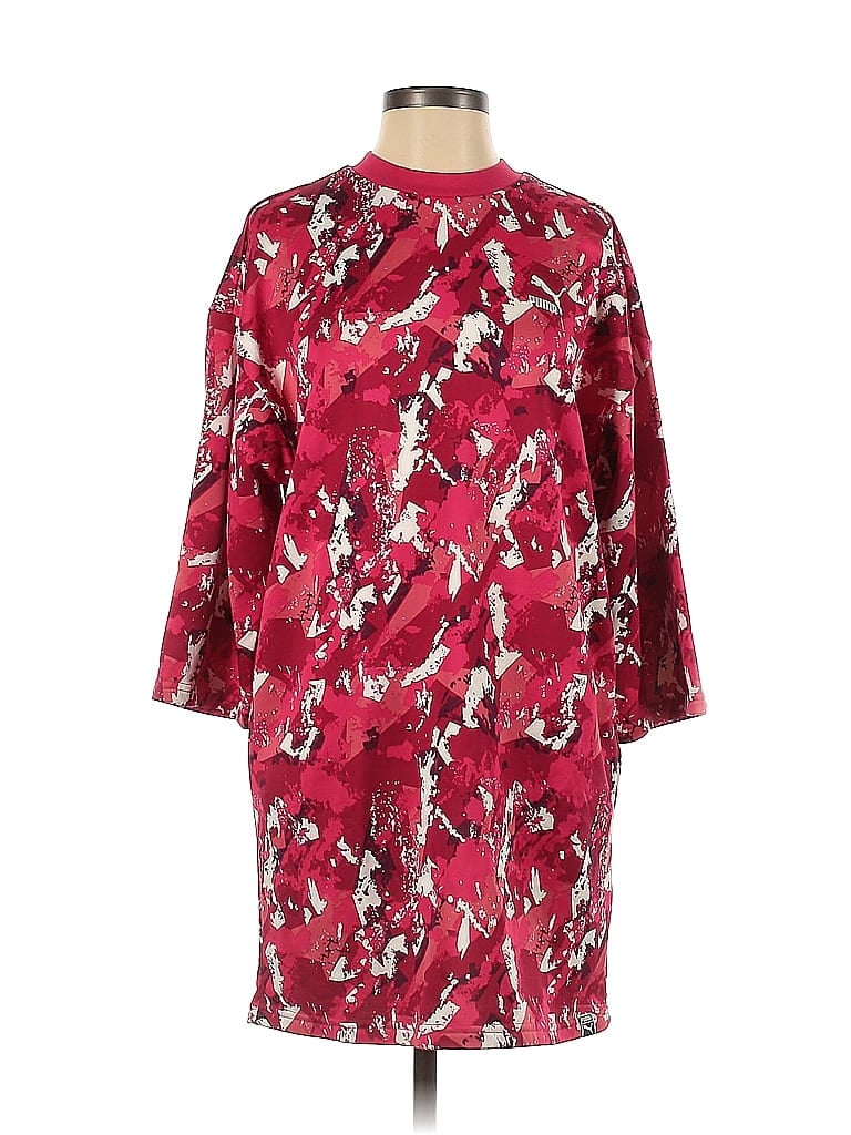 Pre-owned Puma Casual Dress In Burgundy