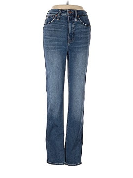 Madewell Tall Curvy Stovepipe Jeans in Dearham Wash (view 1)