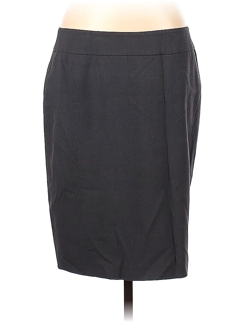Pre-owned Nine West Casual Skirt In Gray