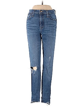 Madewell 10" High-Rise Skinny Jeans: Drop Step-Hem Edition (view 1)