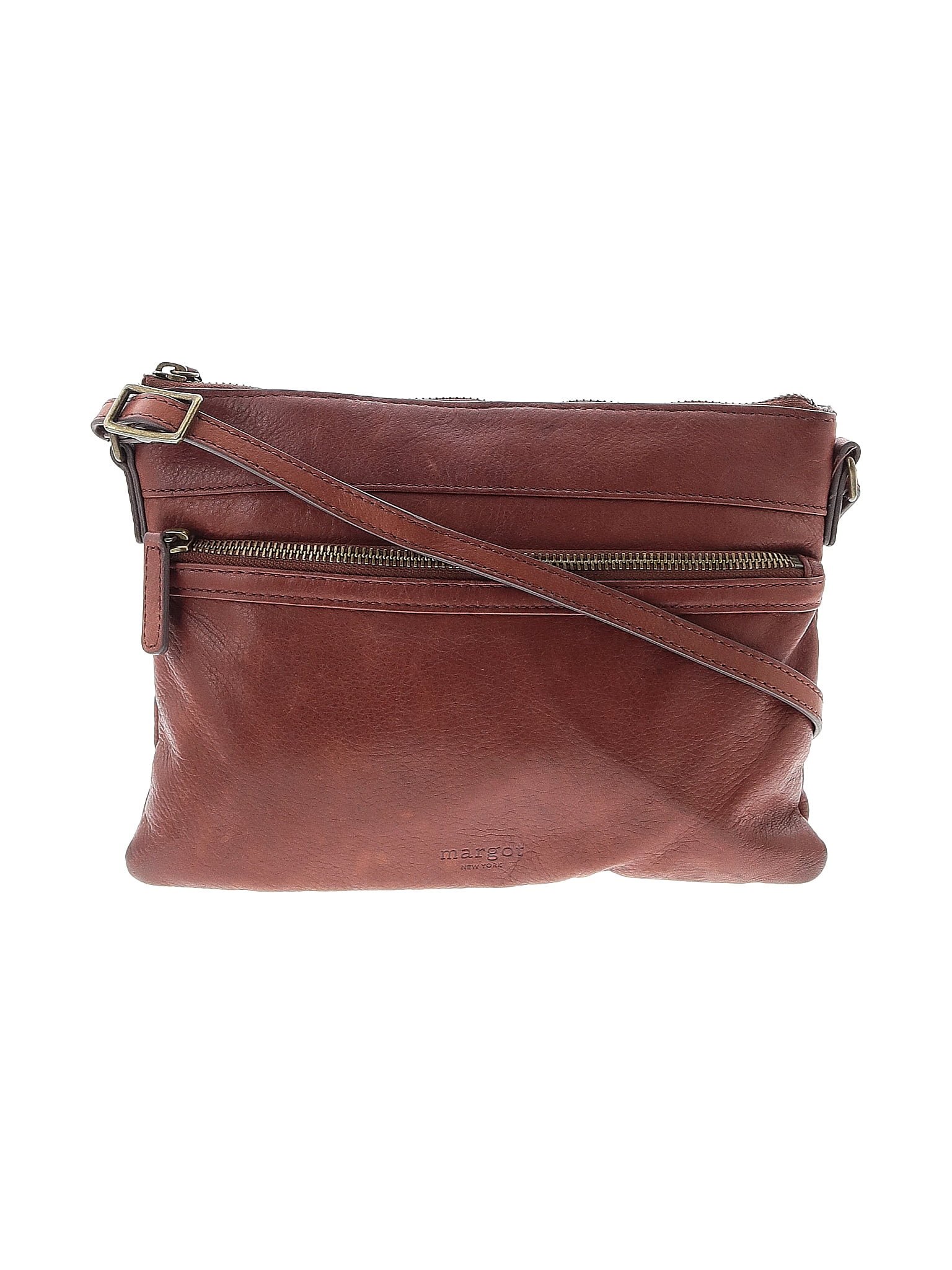 Margot Burgundy Leather Crossbody Bag One Size - 72% off | thredUP