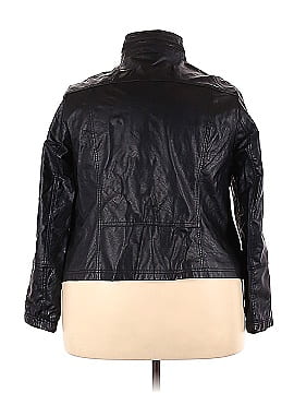 Lane Bryant Faux Leather Jacket (view 2)