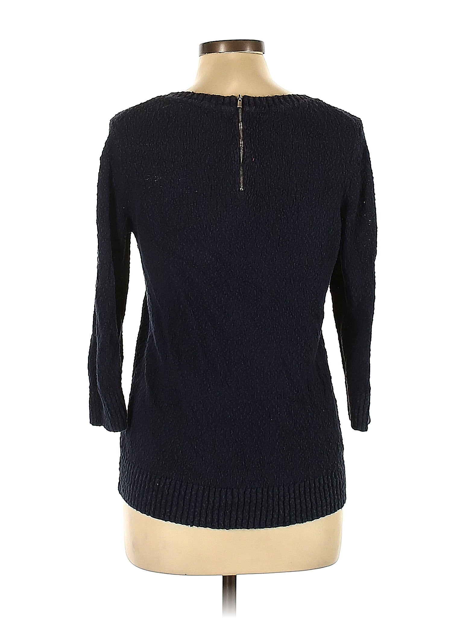 Banana Republic 100% Cotton Blue Pullover Sweater Size L - 70% off ...