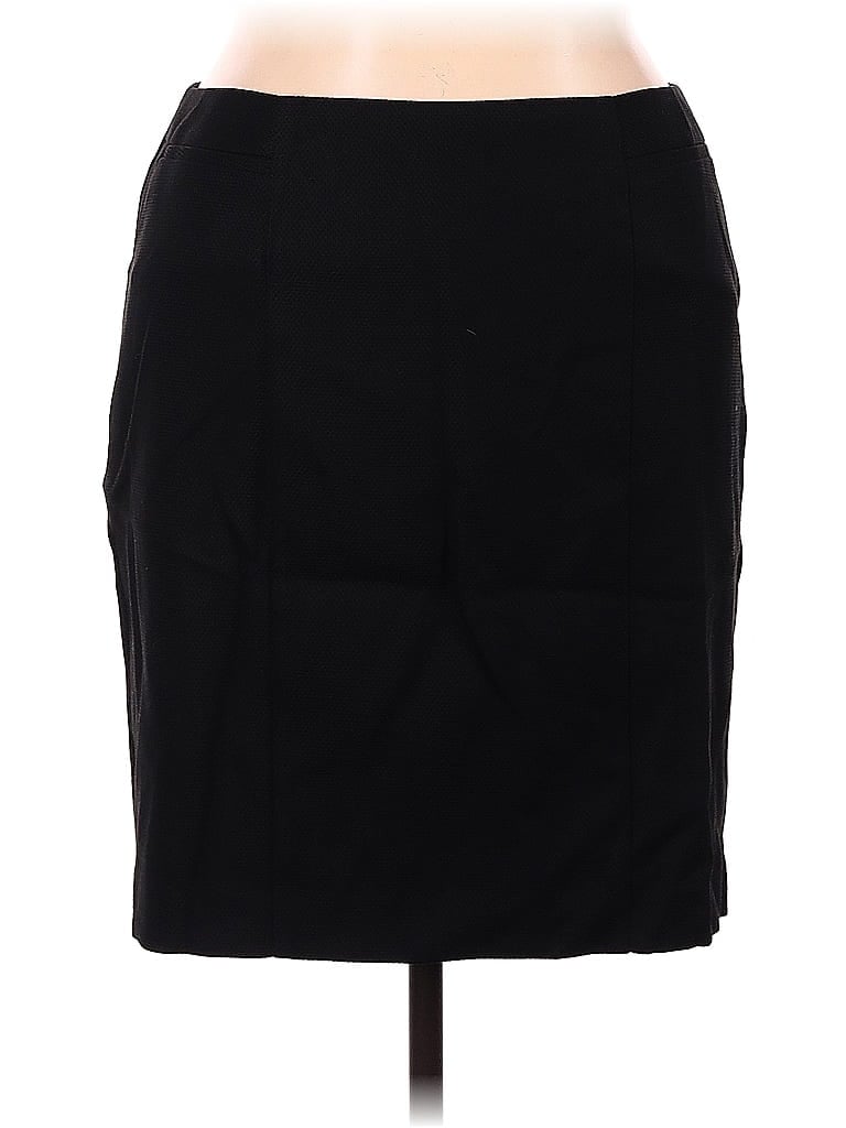 Pre-owned Halogen Casual Skirt In Black