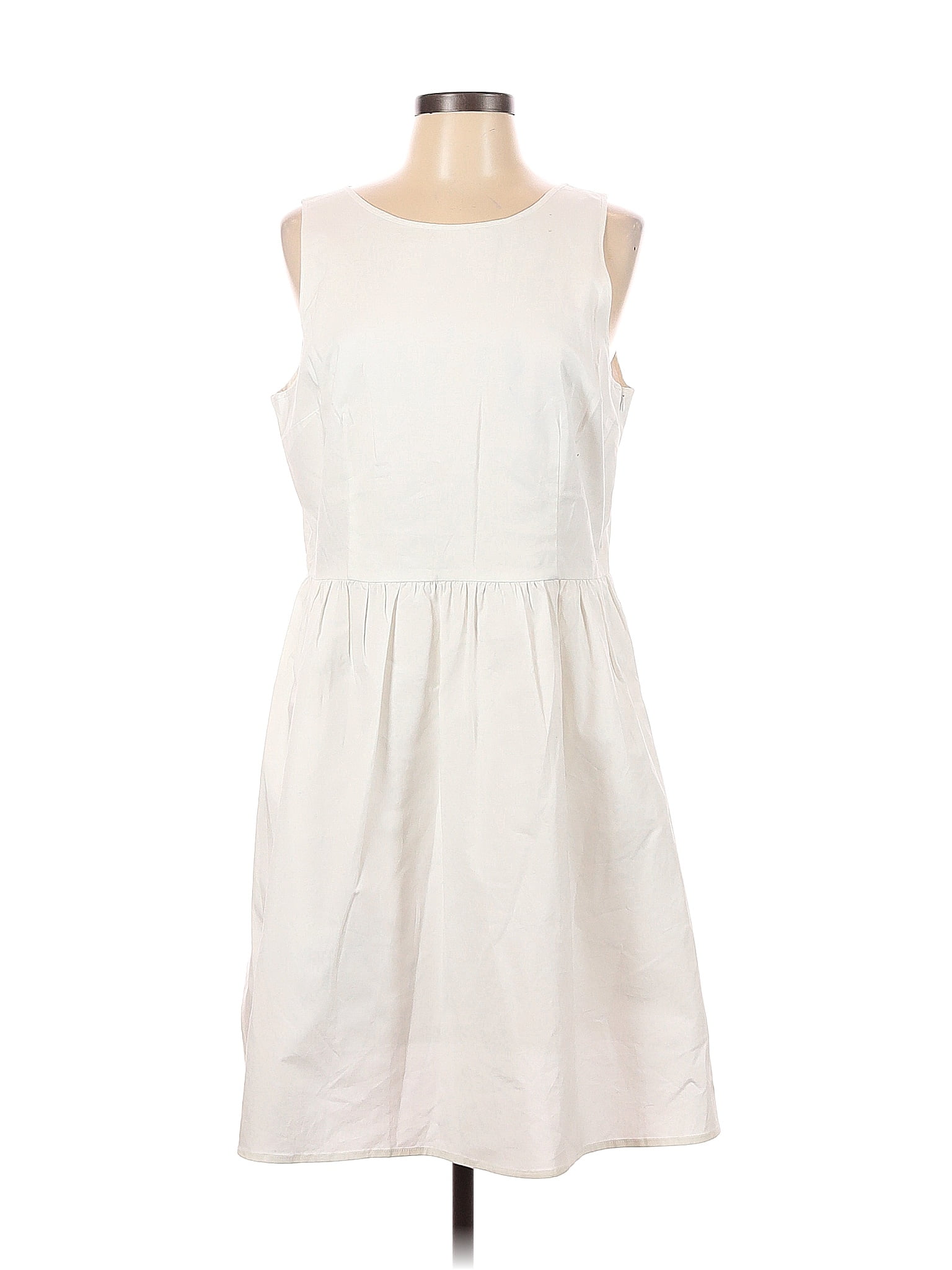 MICHAEL Michael Kors White Casual Dress Size 12 - 66% off | thredUP